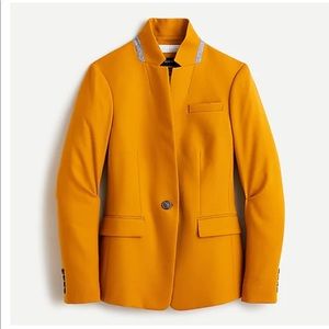 Size 18 j crew mustard wool blazer